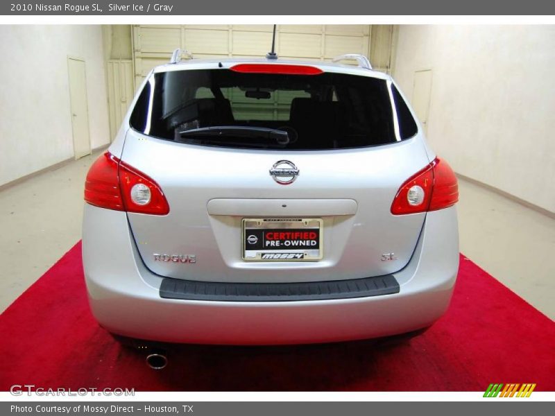 Silver Ice / Gray 2010 Nissan Rogue SL