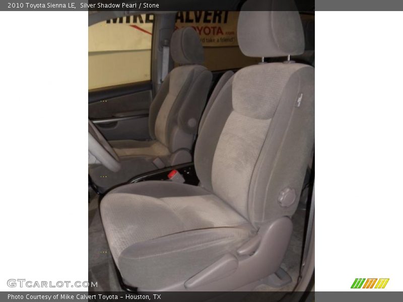 Silver Shadow Pearl / Stone 2010 Toyota Sienna LE