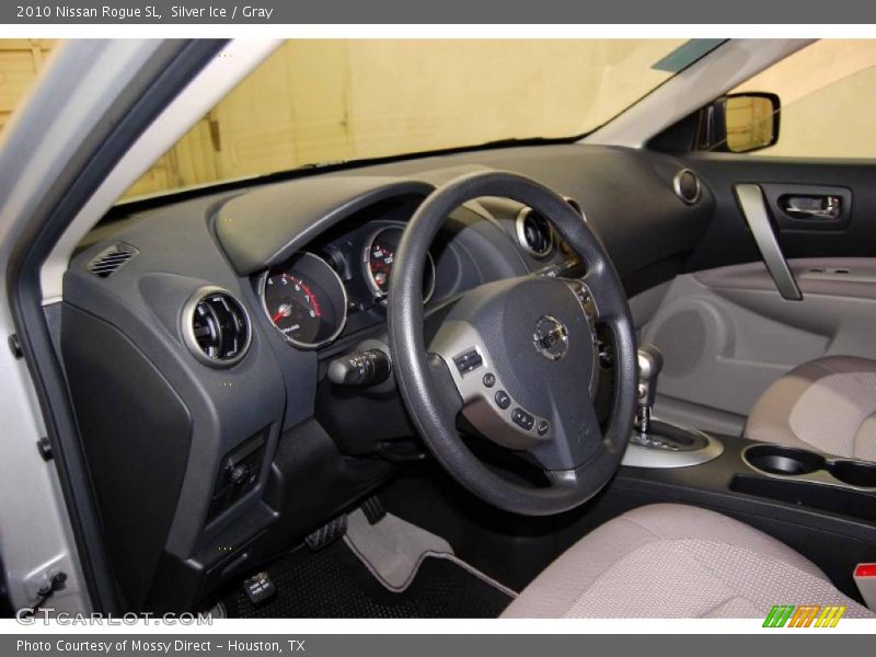 Silver Ice / Gray 2010 Nissan Rogue SL