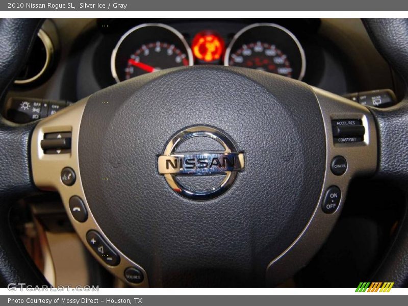 Silver Ice / Gray 2010 Nissan Rogue SL