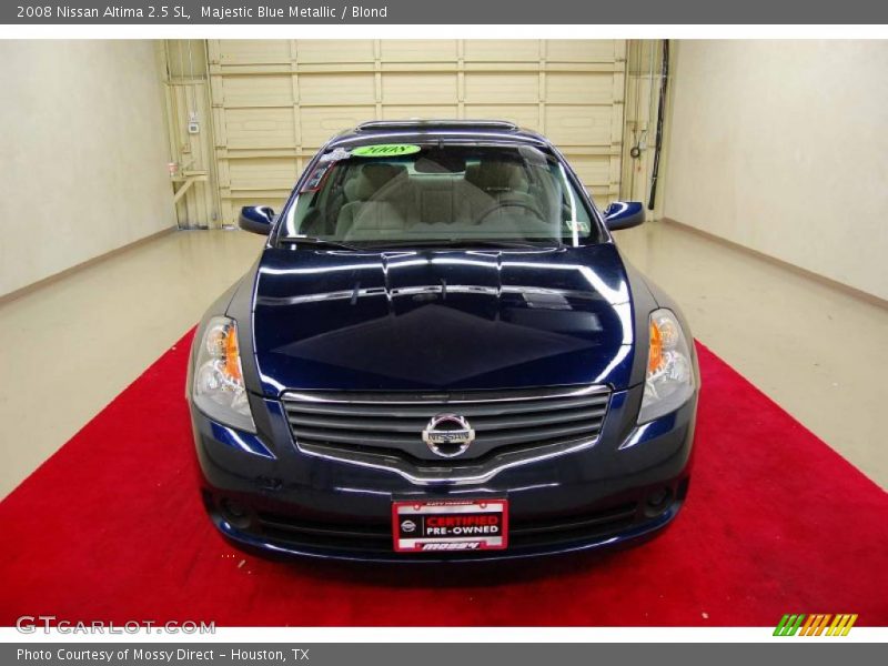 Majestic Blue Metallic / Blond 2008 Nissan Altima 2.5 SL