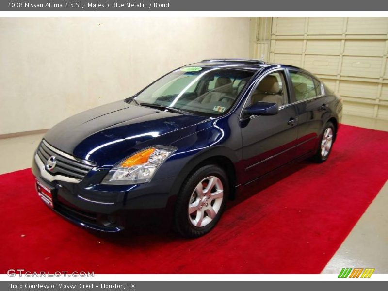 Majestic Blue Metallic / Blond 2008 Nissan Altima 2.5 SL