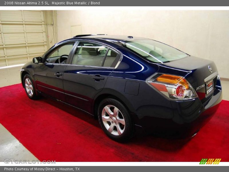 Majestic Blue Metallic / Blond 2008 Nissan Altima 2.5 SL