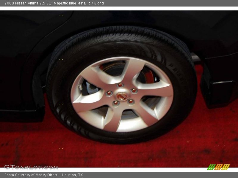Majestic Blue Metallic / Blond 2008 Nissan Altima 2.5 SL