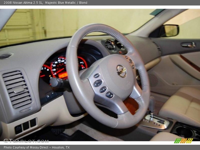 Majestic Blue Metallic / Blond 2008 Nissan Altima 2.5 SL