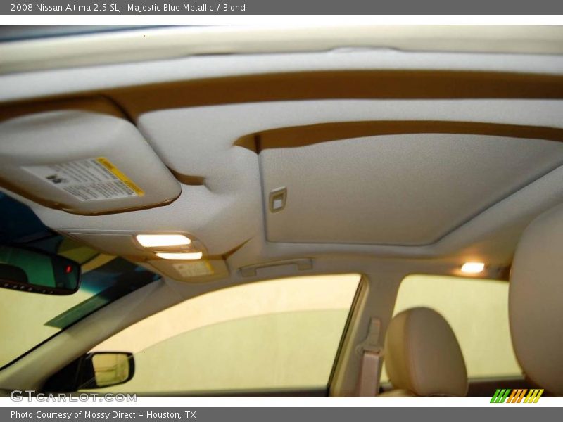 Majestic Blue Metallic / Blond 2008 Nissan Altima 2.5 SL