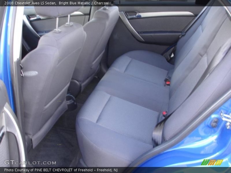 Bright Blue Metallic / Charcoal 2008 Chevrolet Aveo LS Sedan