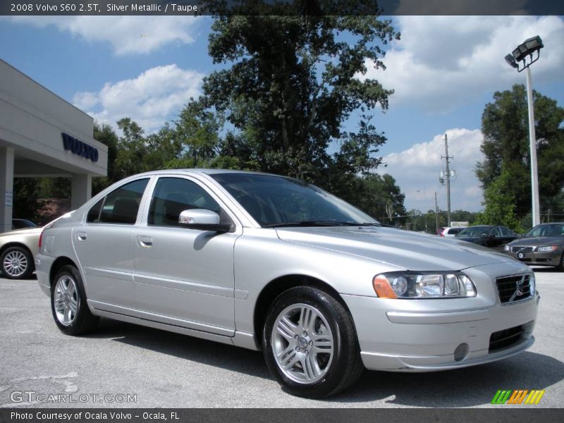 Silver Metallic / Taupe 2008 Volvo S60 2.5T