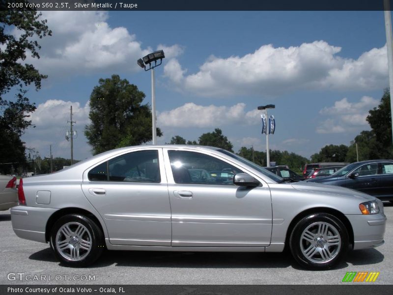 Silver Metallic / Taupe 2008 Volvo S60 2.5T