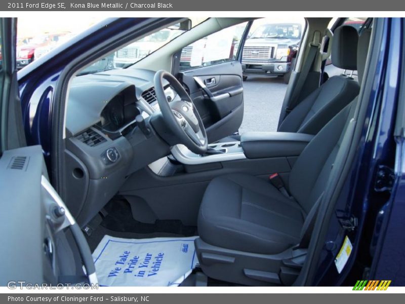  2011 Edge SE Charcoal Black Interior
