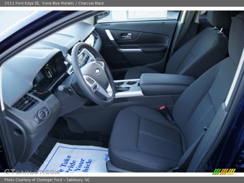  2011 Edge SE Charcoal Black Interior