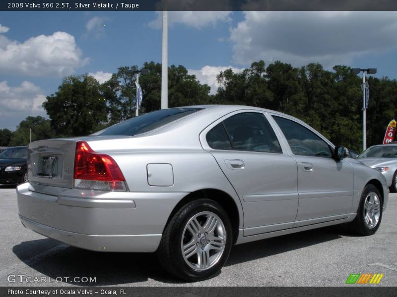 Silver Metallic / Taupe 2008 Volvo S60 2.5T