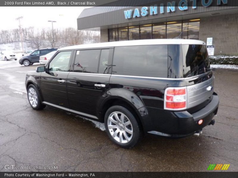 Black / Charcoal Black 2009 Ford Flex Limited AWD