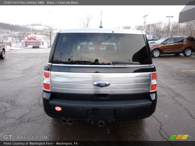 Black / Charcoal Black 2009 Ford Flex Limited AWD