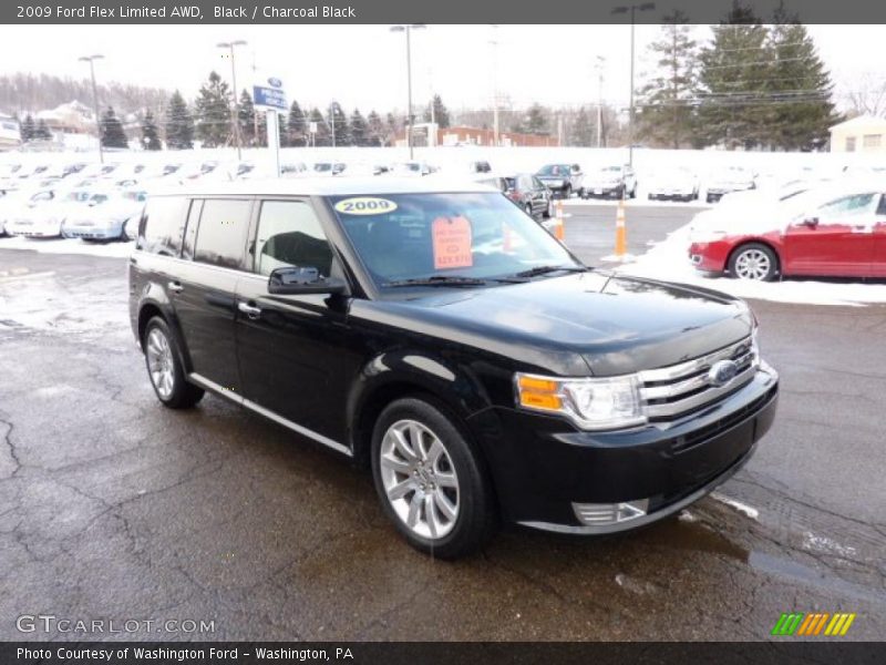 Black / Charcoal Black 2009 Ford Flex Limited AWD