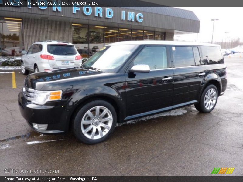 Black / Charcoal Black 2009 Ford Flex Limited AWD