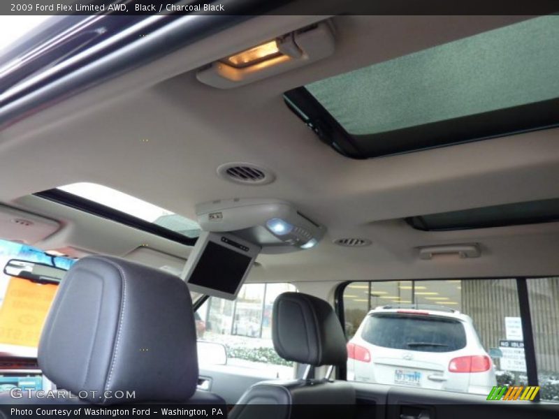 Black / Charcoal Black 2009 Ford Flex Limited AWD