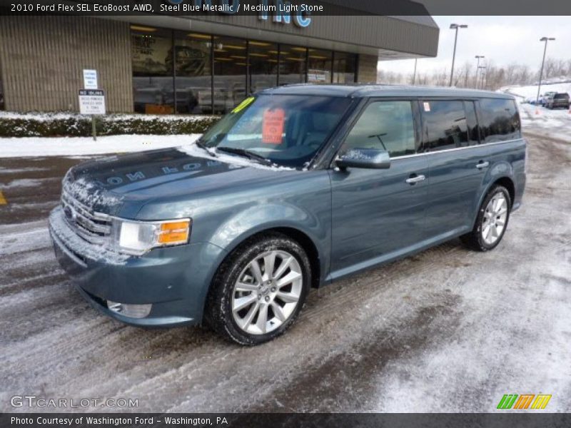 Front 3/4 View of 2010 Flex SEL EcoBoost AWD