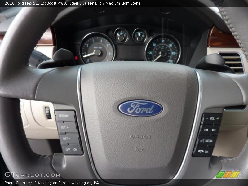 Controls of 2010 Flex SEL EcoBoost AWD