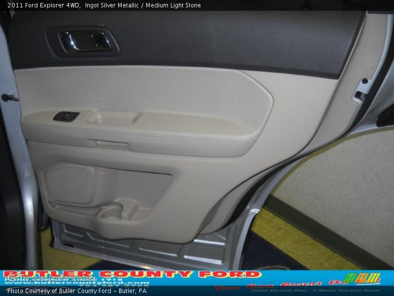 Ingot Silver Metallic / Medium Light Stone 2011 Ford Explorer 4WD