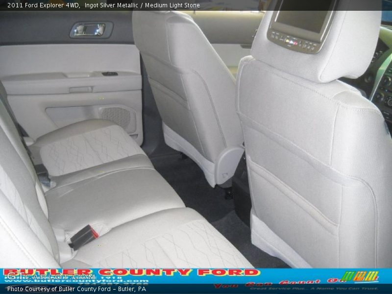 Ingot Silver Metallic / Medium Light Stone 2011 Ford Explorer 4WD