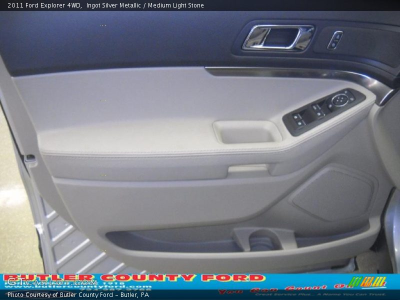 Ingot Silver Metallic / Medium Light Stone 2011 Ford Explorer 4WD
