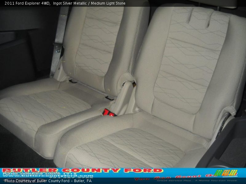 Ingot Silver Metallic / Medium Light Stone 2011 Ford Explorer 4WD