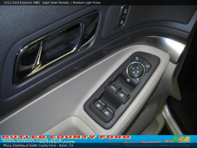 Ingot Silver Metallic / Medium Light Stone 2011 Ford Explorer 4WD