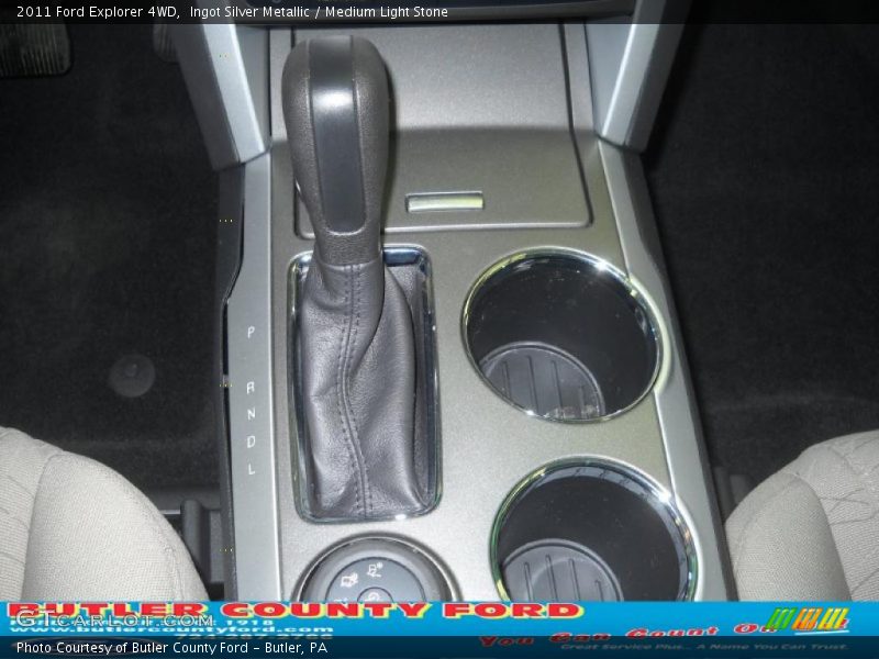 Ingot Silver Metallic / Medium Light Stone 2011 Ford Explorer 4WD