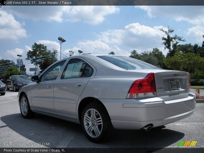 Silver Metallic / Taupe 2008 Volvo S60 2.5T