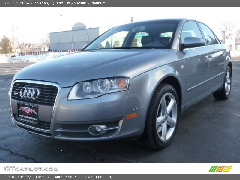 Front 3/4 View of 2007 A4 3.2 Sedan