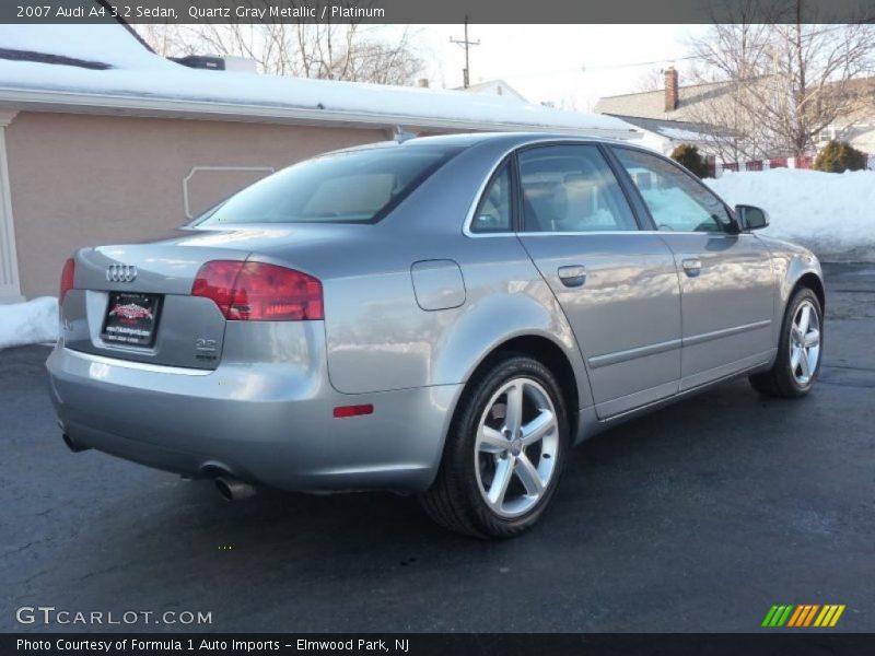  2007 A4 3.2 Sedan Quartz Gray Metallic