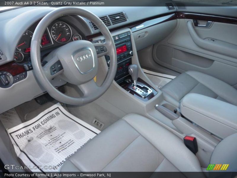  2007 A4 3.2 Sedan Platinum Interior
