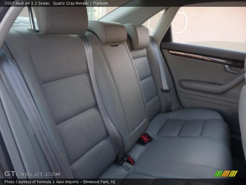 Quartz Gray Metallic / Platinum 2007 Audi A4 3.2 Sedan
