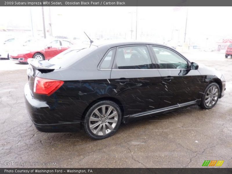 Obsidian Black Pearl / Carbon Black 2009 Subaru Impreza WRX Sedan