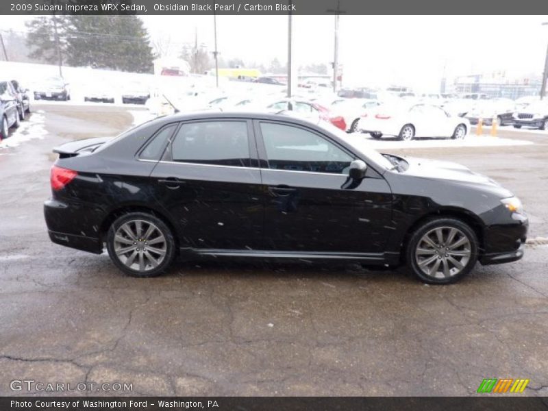 Obsidian Black Pearl / Carbon Black 2009 Subaru Impreza WRX Sedan