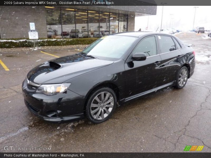 Front 3/4 View of 2009 Impreza WRX Sedan