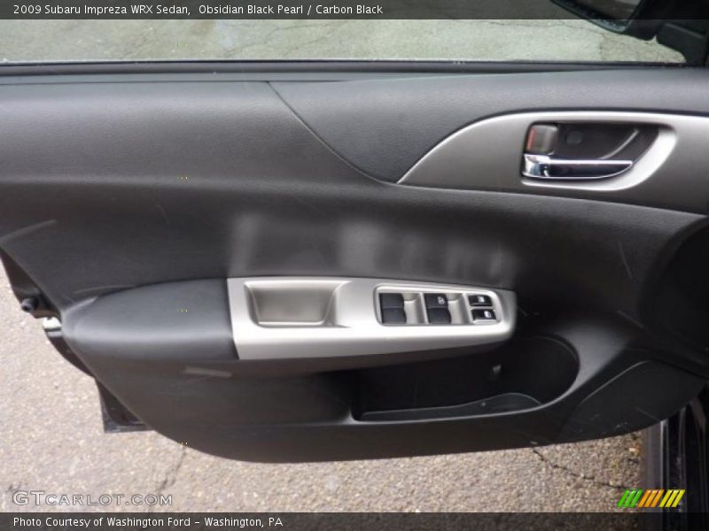 Obsidian Black Pearl / Carbon Black 2009 Subaru Impreza WRX Sedan