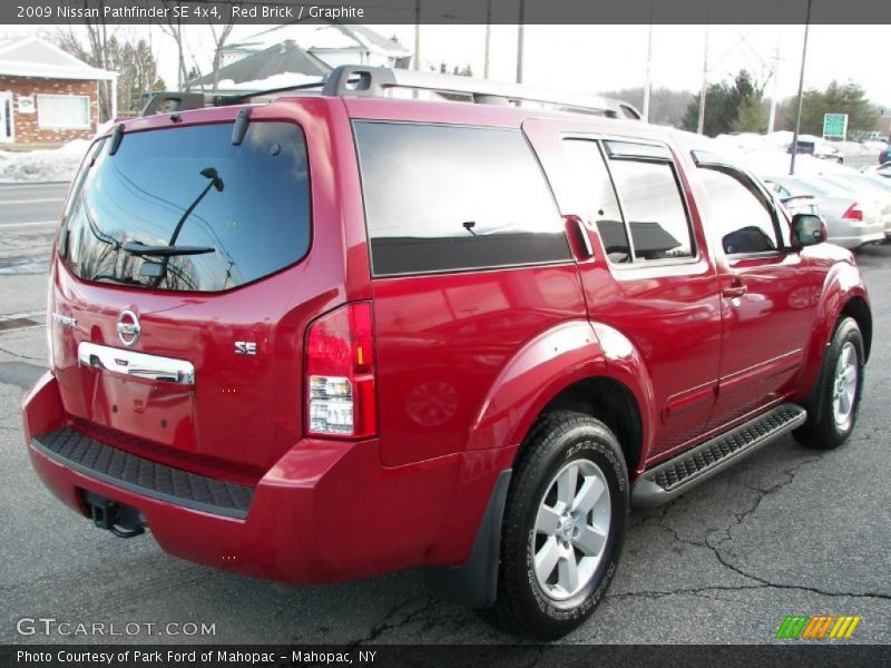 Red Brick / Graphite 2009 Nissan Pathfinder SE 4x4