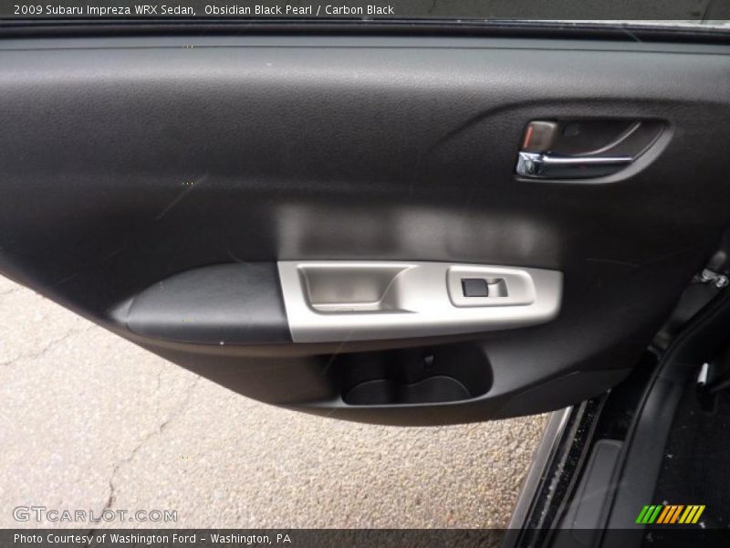 Obsidian Black Pearl / Carbon Black 2009 Subaru Impreza WRX Sedan