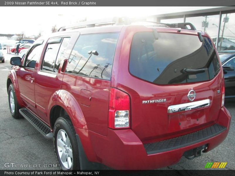 Red Brick / Graphite 2009 Nissan Pathfinder SE 4x4
