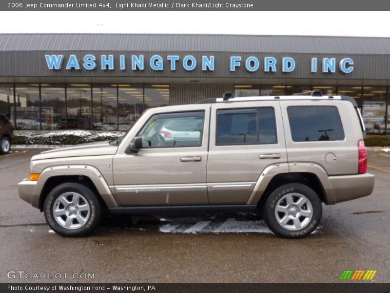 Light Khaki Metallic / Dark Khaki/Light Graystone 2006 Jeep Commander Limited 4x4