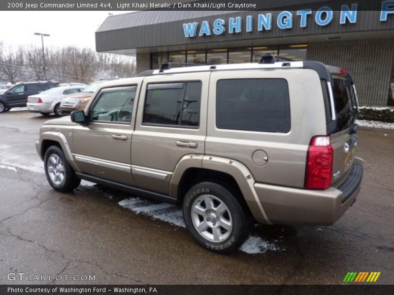 Light Khaki Metallic / Dark Khaki/Light Graystone 2006 Jeep Commander Limited 4x4