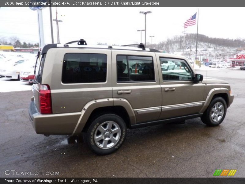 Light Khaki Metallic / Dark Khaki/Light Graystone 2006 Jeep Commander Limited 4x4