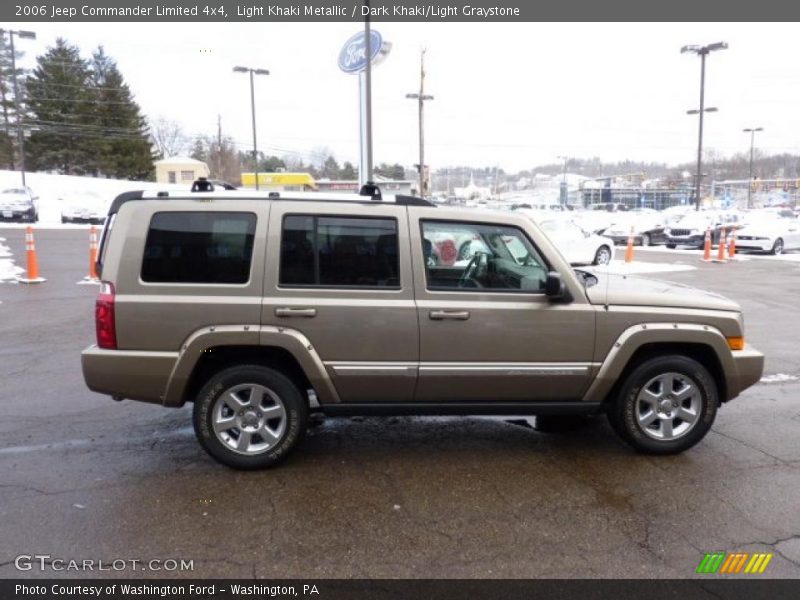 Light Khaki Metallic / Dark Khaki/Light Graystone 2006 Jeep Commander Limited 4x4
