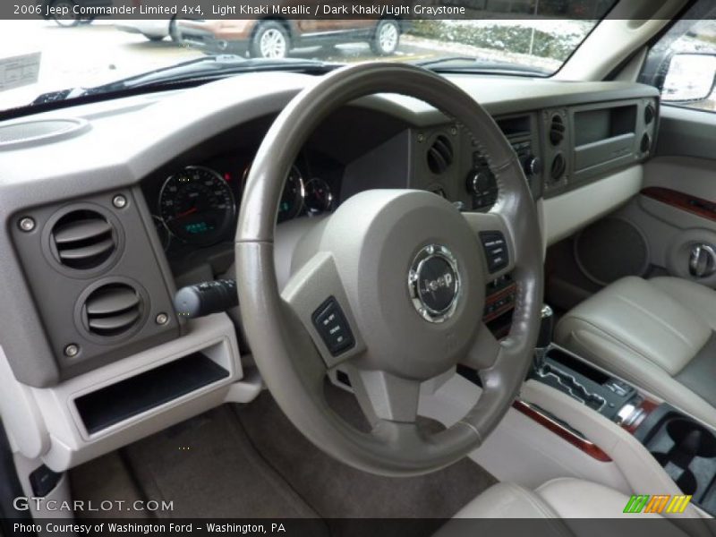 Light Khaki Metallic / Dark Khaki/Light Graystone 2006 Jeep Commander Limited 4x4