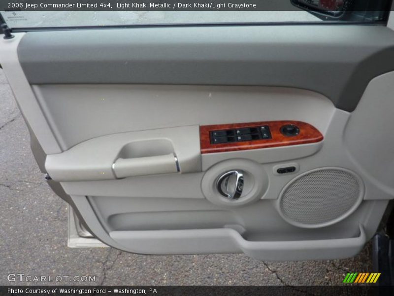 Light Khaki Metallic / Dark Khaki/Light Graystone 2006 Jeep Commander Limited 4x4