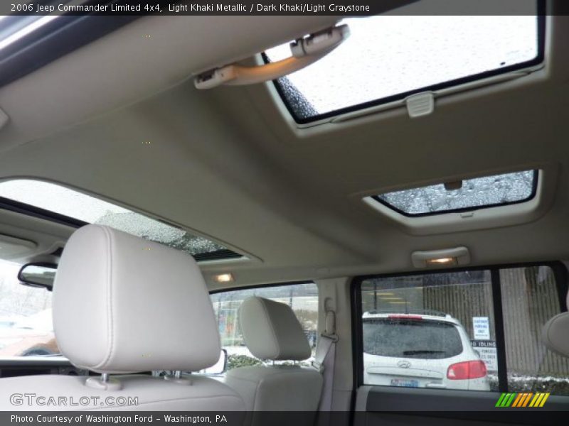 Light Khaki Metallic / Dark Khaki/Light Graystone 2006 Jeep Commander Limited 4x4