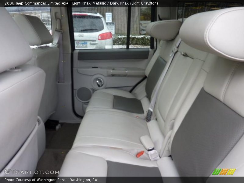 Light Khaki Metallic / Dark Khaki/Light Graystone 2006 Jeep Commander Limited 4x4