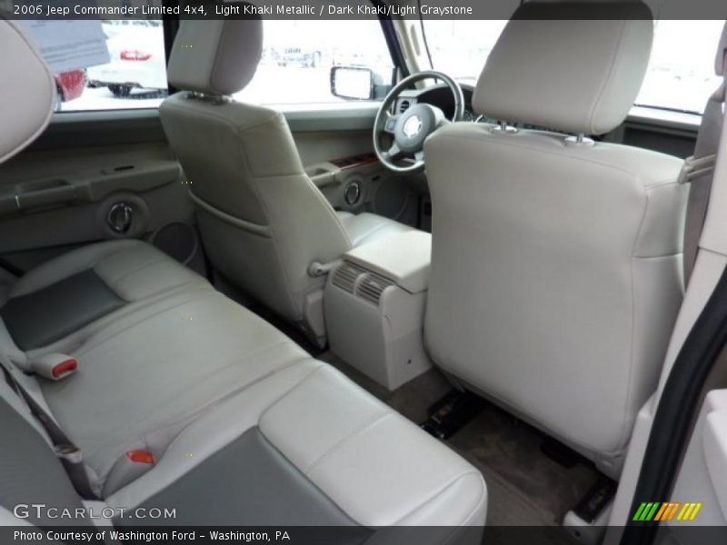 Light Khaki Metallic / Dark Khaki/Light Graystone 2006 Jeep Commander Limited 4x4